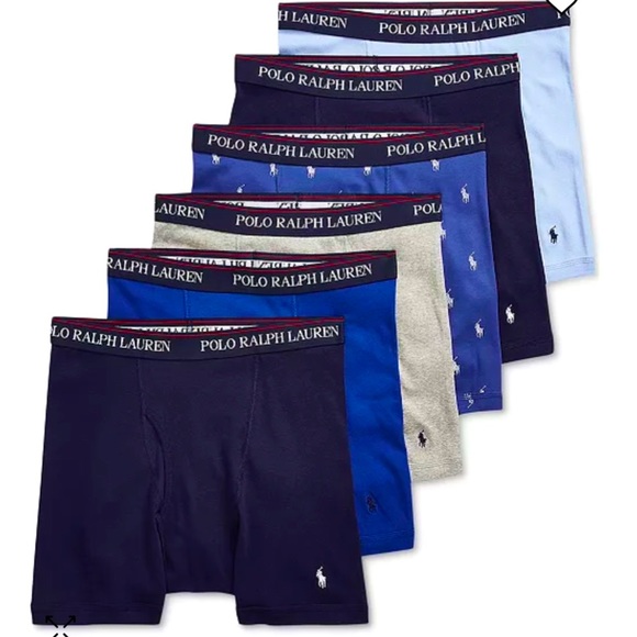 Polo Ralph Lauren Other - Ralph Lauren Logo Boxer Boxer Briefs (6 Pair SZ-2X)